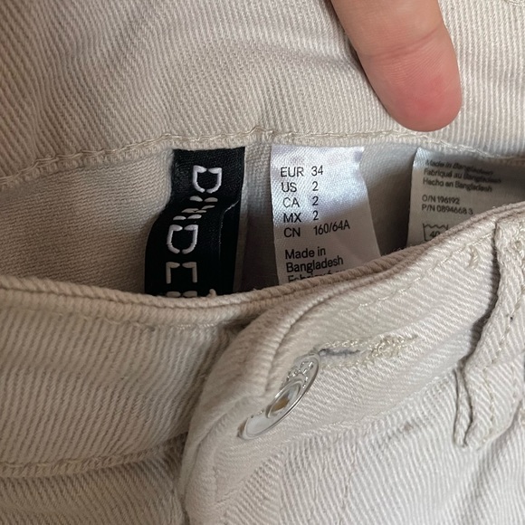 Beige Boot Cut Pants - Picture 2 of 3